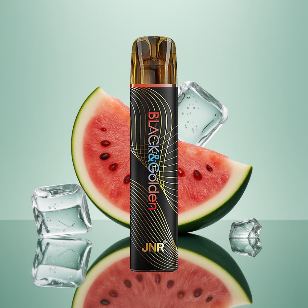 JNR Black&Golden 800 Puffs 550mAh 2ml Vesimelonijää