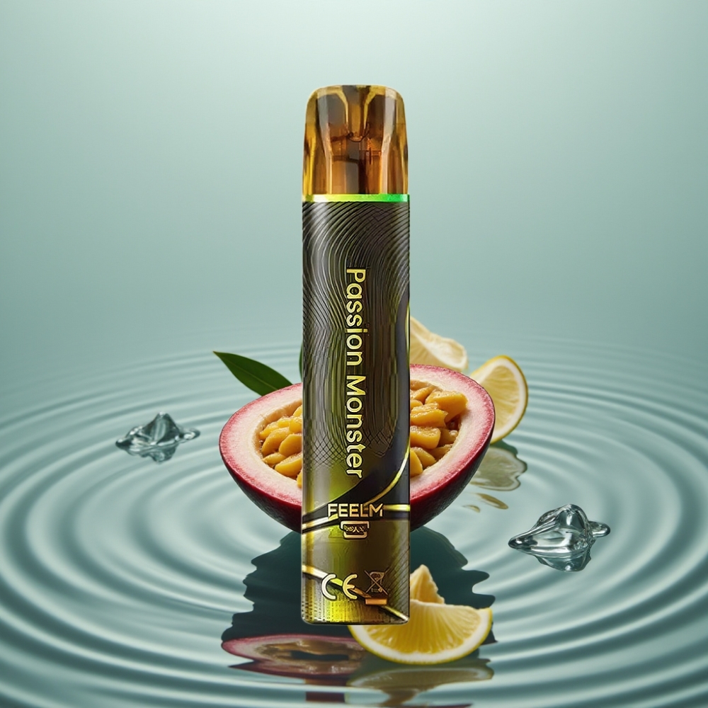 JNR Black&Golden 800 Puffs 550mAh Kirge-Monster