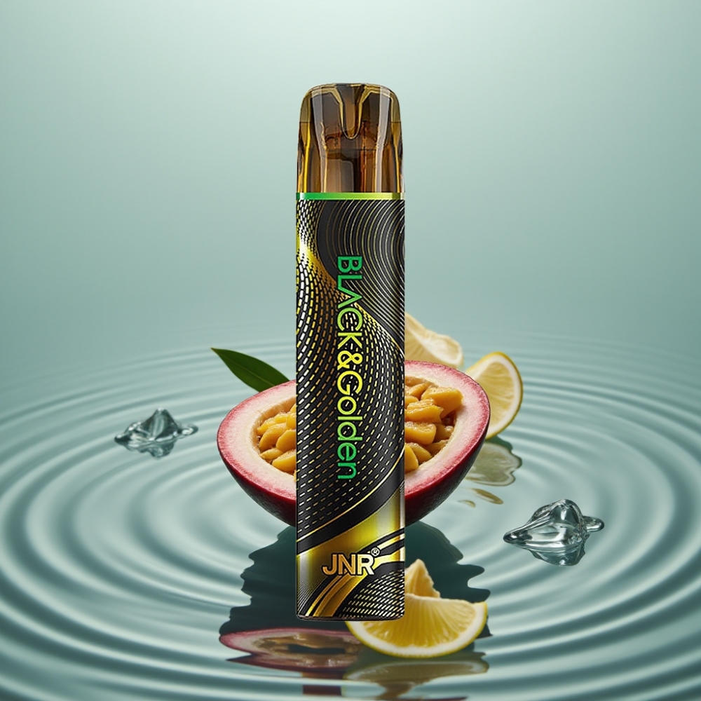 JNR Black&Golden 800 Puffs 550mAh Kirge-Monster