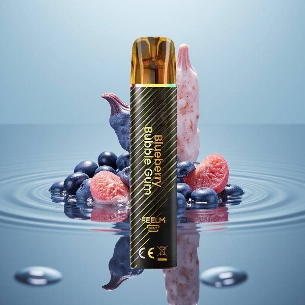 JNR Black&Golden 800 Puffs 550mAh Mustikas Mullikumm