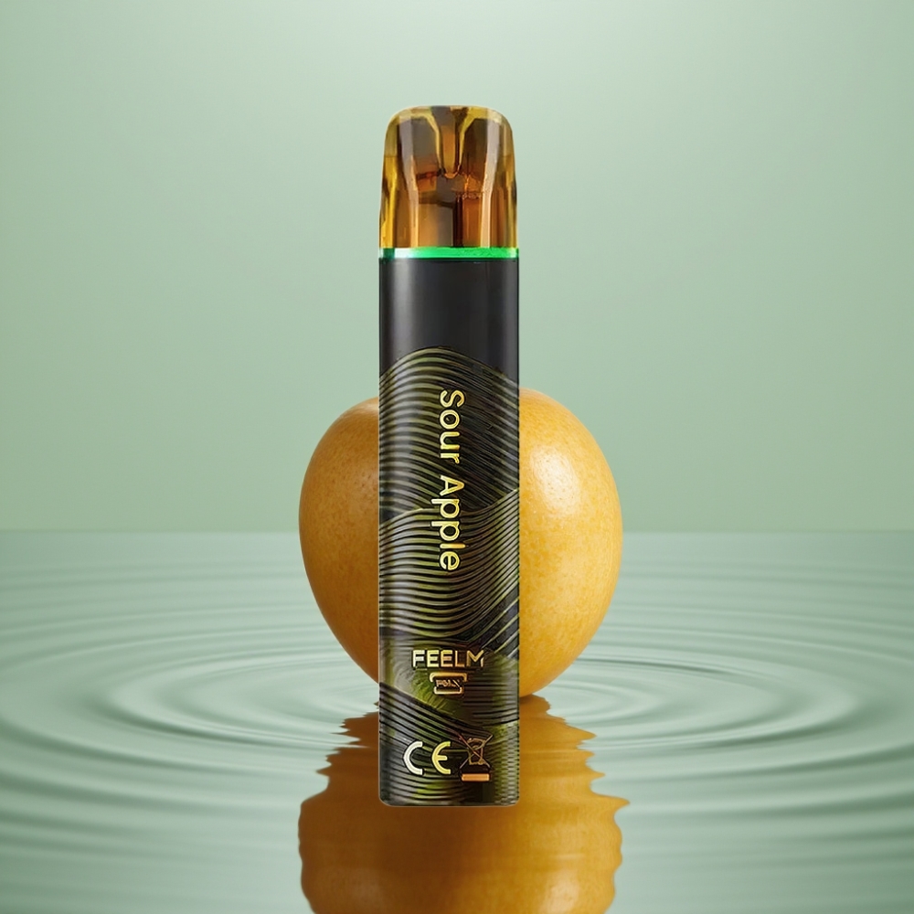 JNR Black&Golden 800 Puffs Hapukas Õun 550mAh 2ml TPD