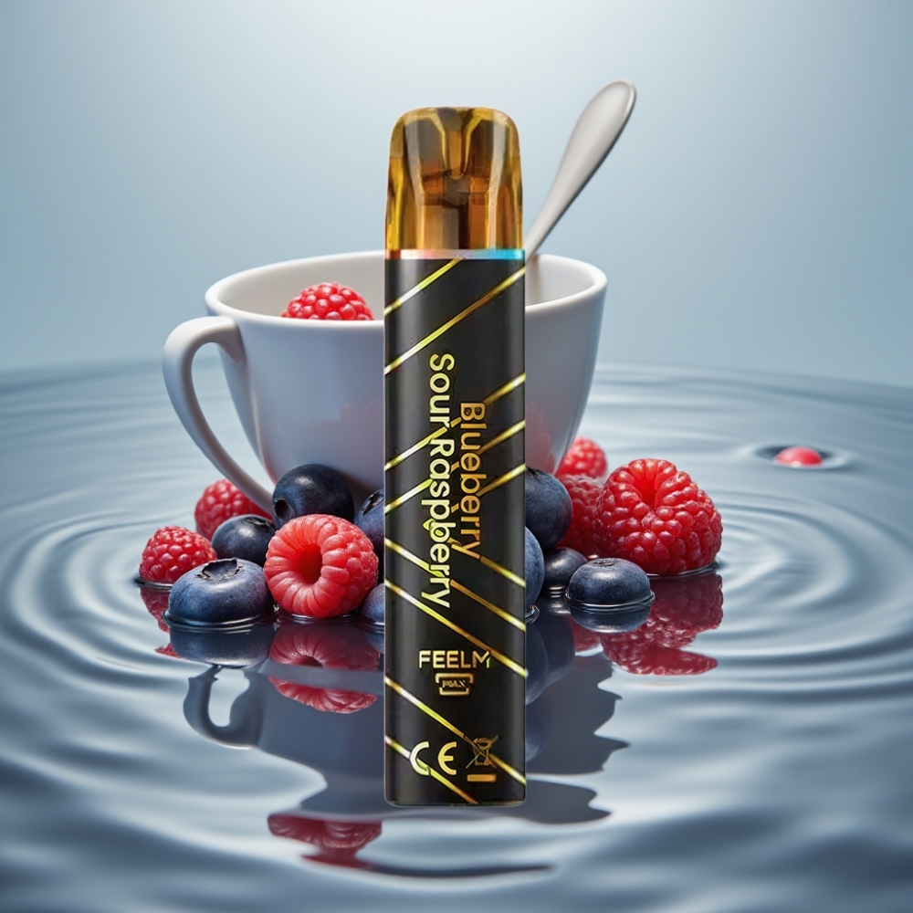 JNR Black&Golden 800 Puffs Sinine Vaarikas 550mAh 2ml TPD