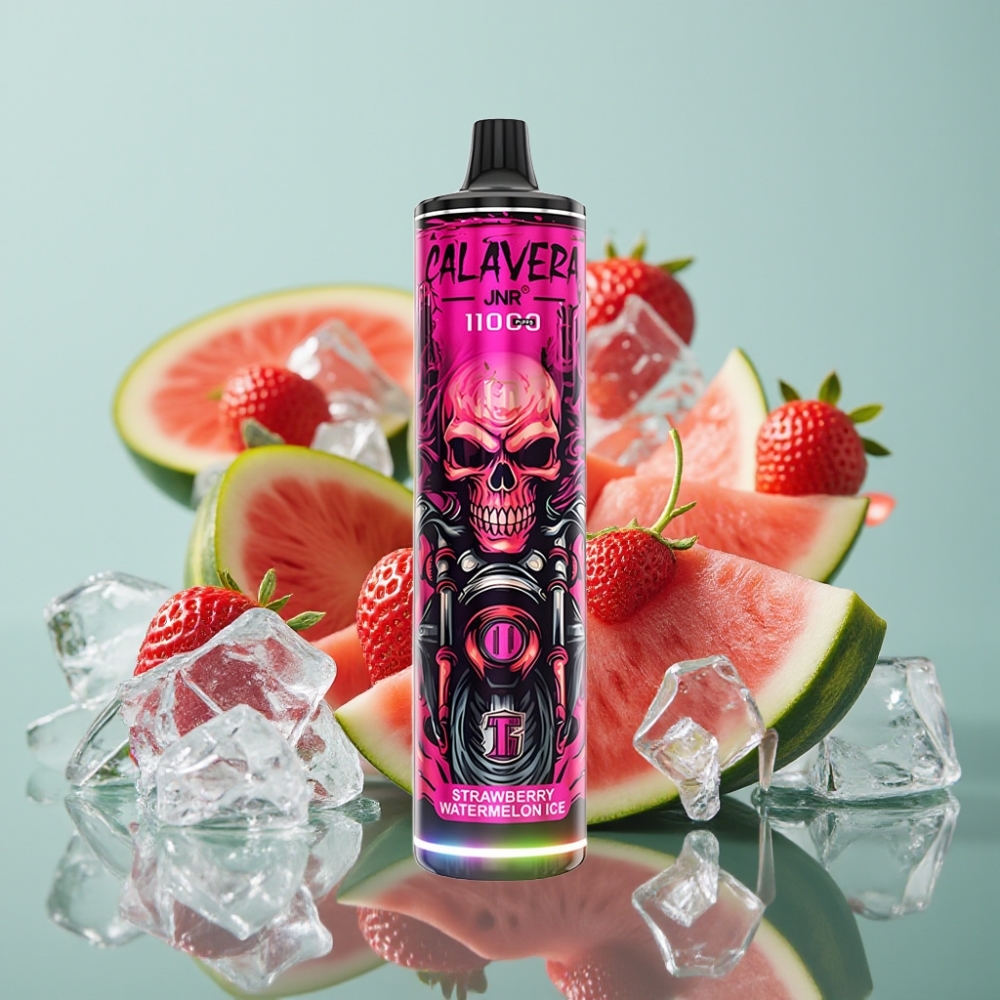 JNR Calavera 11000 Puffs 21ml 1.0ohm Maasik-Arbuusi Jää