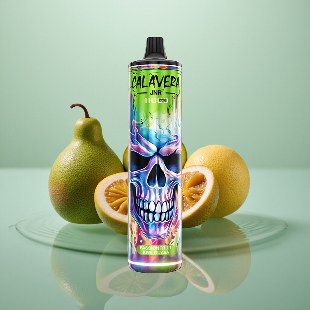 JNR Calavera 11000 Puffs 21ml 850mAh Marakujja-Kiivi-Guava