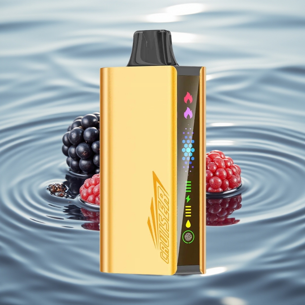 JNR Cruiser 12000 Puff Laadimiseta Mustikas-Jää Alumiinium Korpus