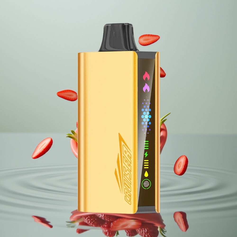 JNR Cruiser 12000 Puffide Laadimiseta Disposabel Vape Chupa Chups Maasikas