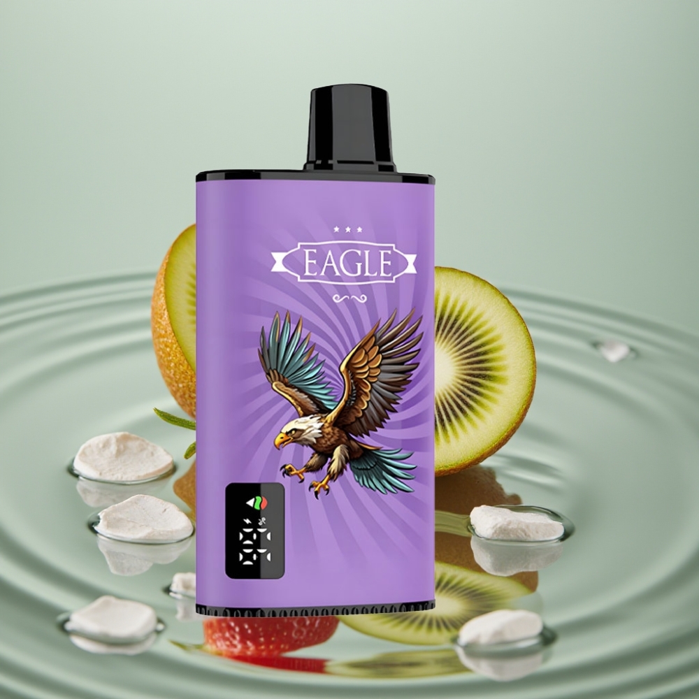 JNR EAGLE Smart 23000 Lööki Digitaalne Ekraan 1.0ohm Mašikahari Õhuregulatsioon Maasik-Kiivi