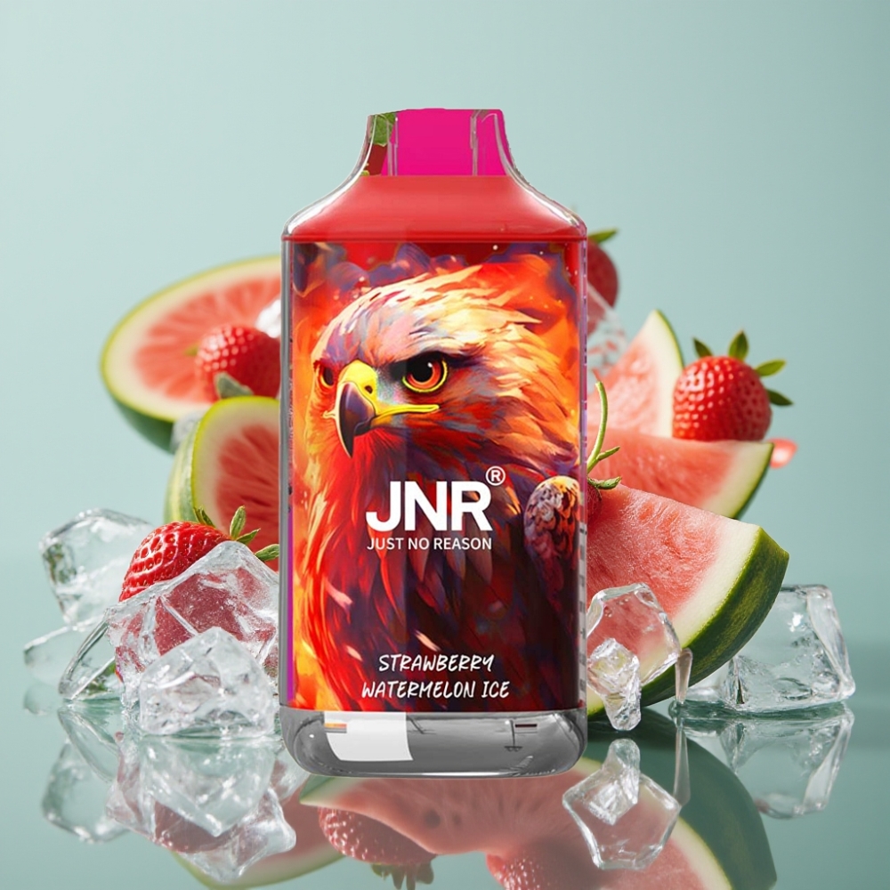 JNR Falcon 16000 Puffs 850mAh 22ml Maasikas-Arbuusi Jää