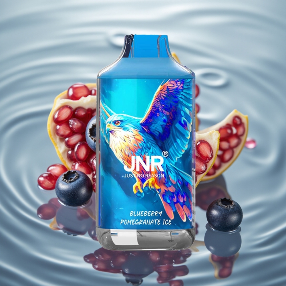 JNR Falcon 16000 Puffs 850mAh 22ml Mustikas Granaatõun Jää