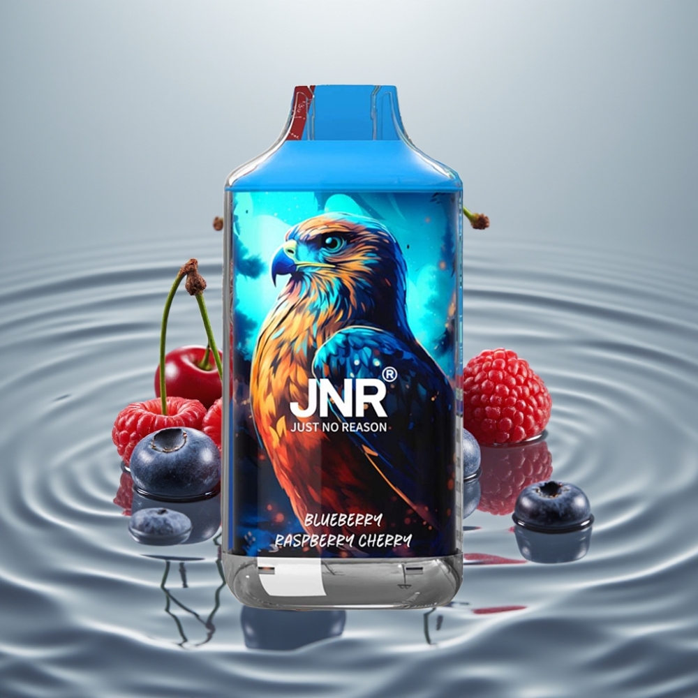 JNR Falcon 16000 Puffs 850mAh 22ml Mustikas Vaarikas Kirsid