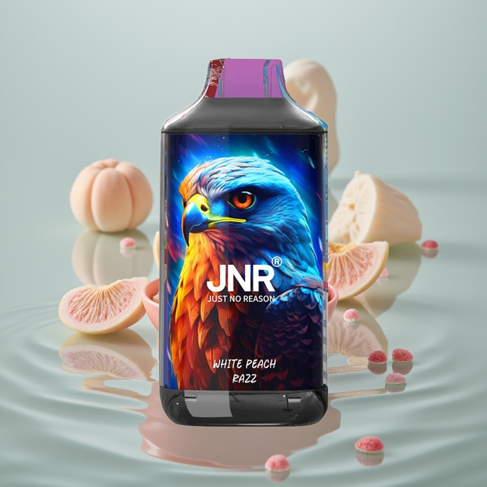 JNR Falcon 16000 Puffs 850mAh 22ml Valge Virsik-Marja