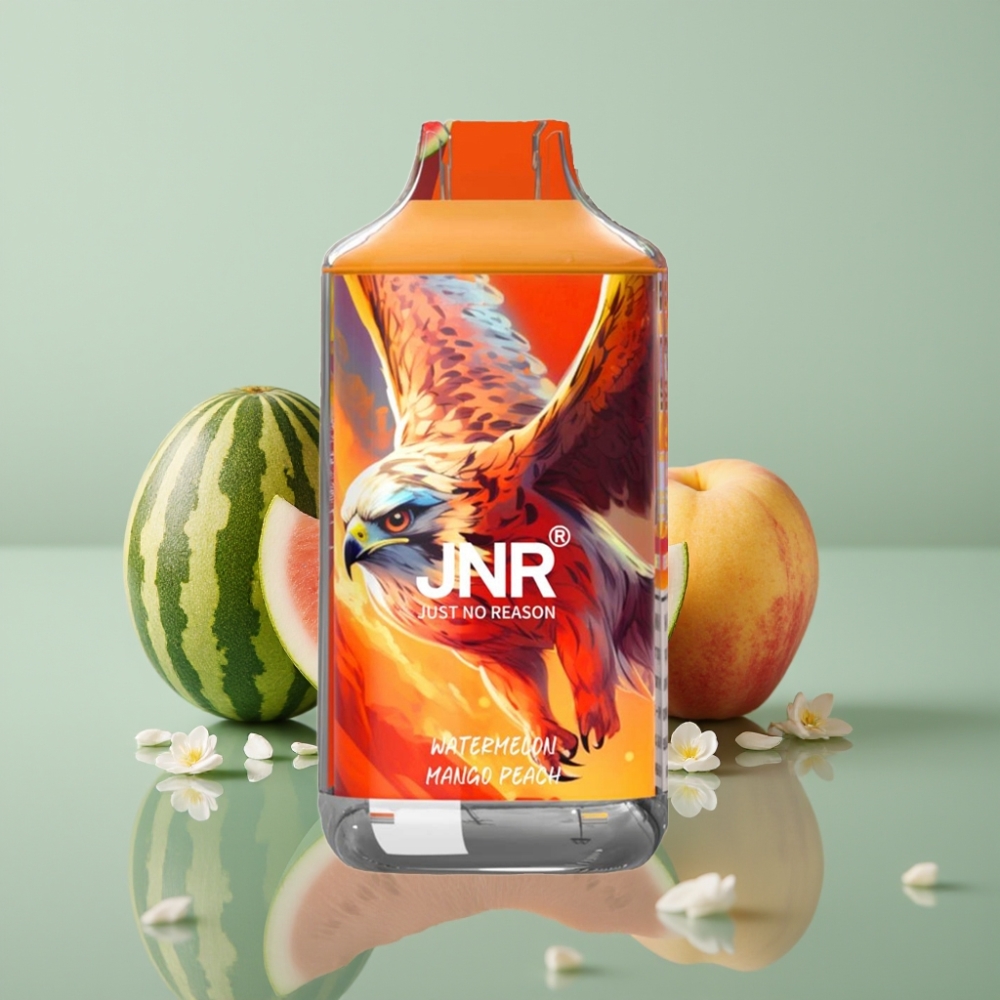 JNR Falcon 16000 Puffs 850mAh 22ml Vesimelon-Mango-Virsik