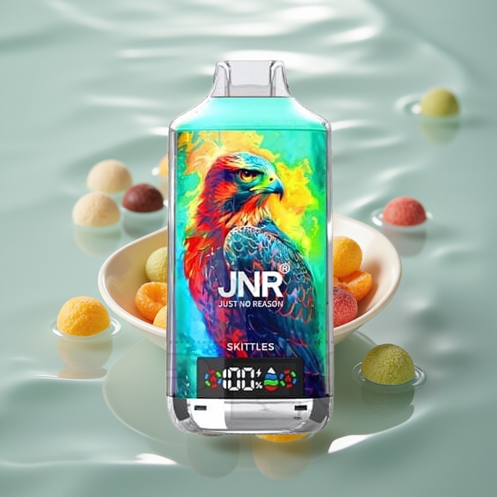 JNR Falcon X 18000 Puffs 24ml Skittlid