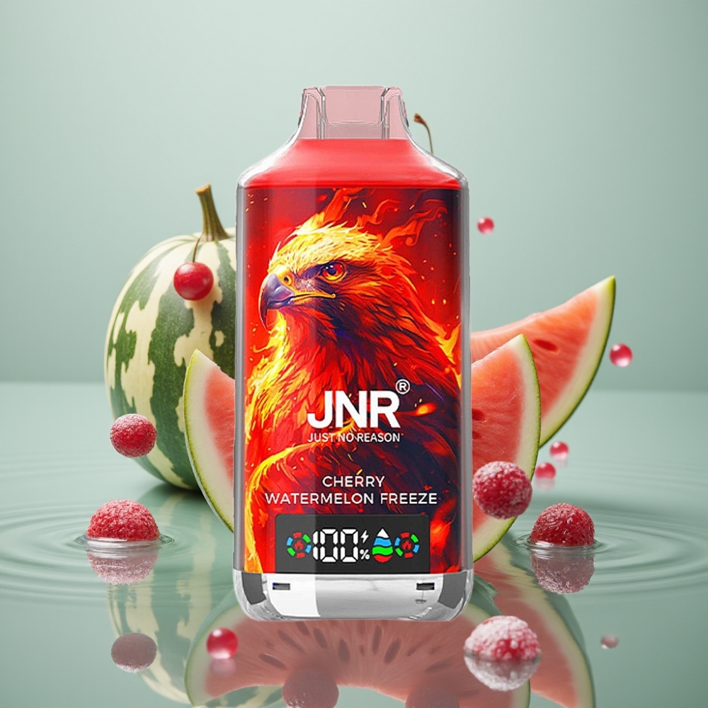 JNR Falcon X 18000 Puffs 750mAh 24ml Kirsivee-Arbuus