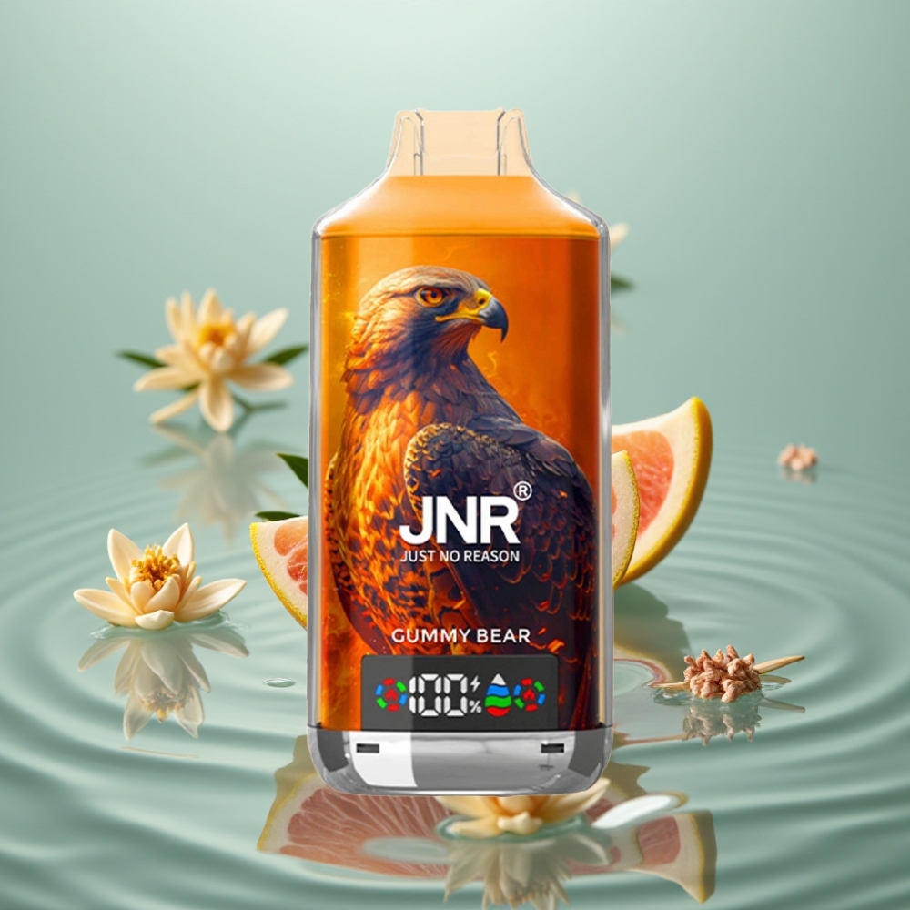 JNR Falcon X 18000 Puhud 24ml 750mAh Gummi karu