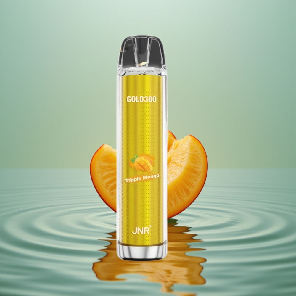 JNR Gold380 6000 Puffs 1500mAh 13ml Kolmekordne Mango