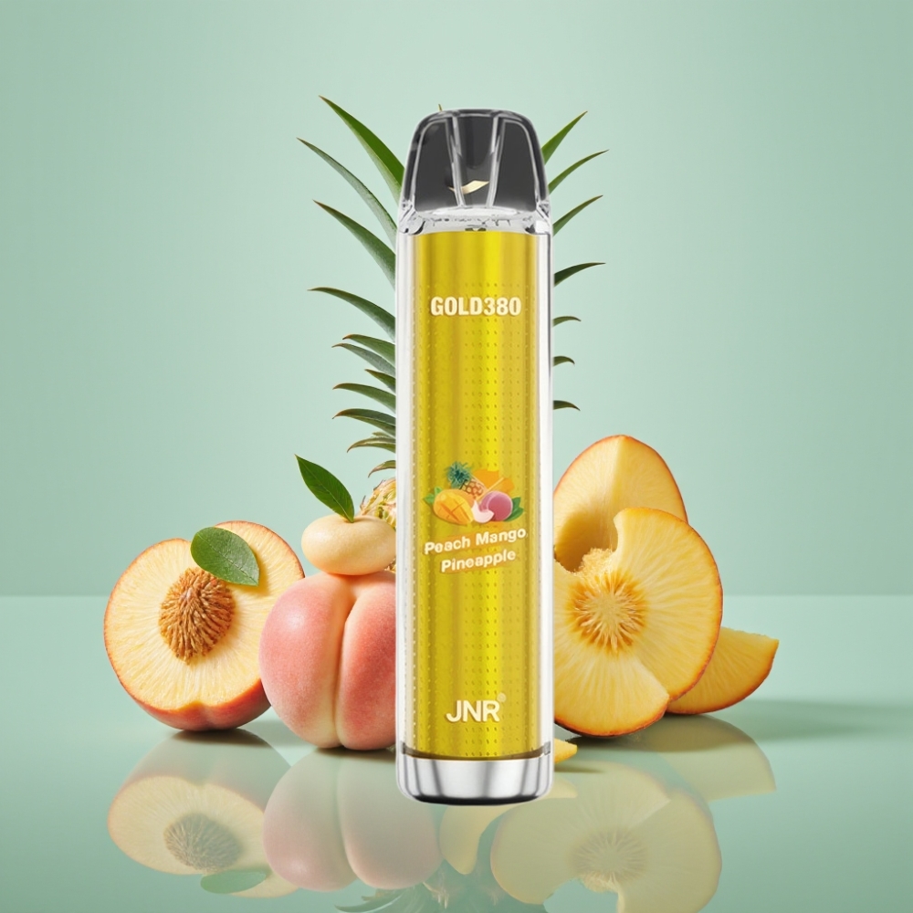 JNR Gold380 6000 Puffs 1500mAh 1.0ohm VIRSIKAS MANGO ANANAS
