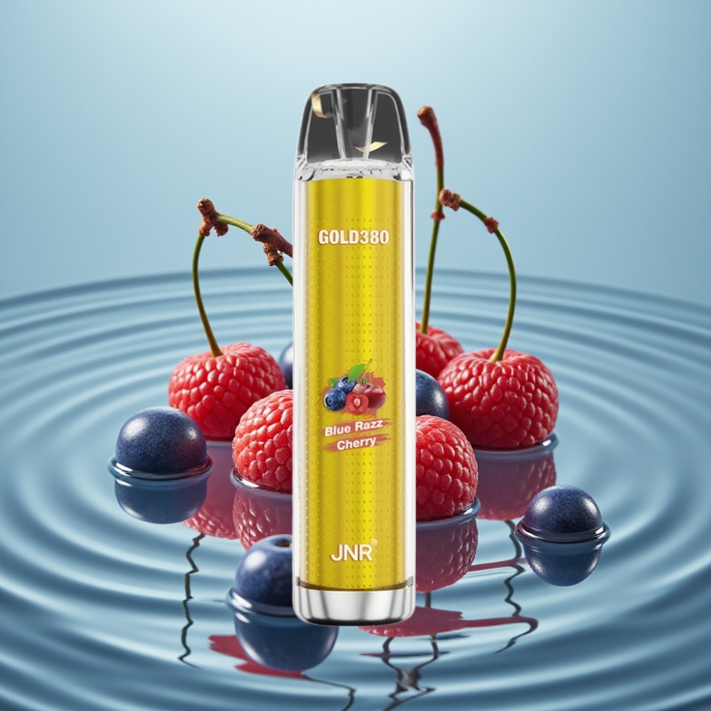 JNR Gold380 6000 Puffs 1500mAh Sinised-Virsikud Mesh