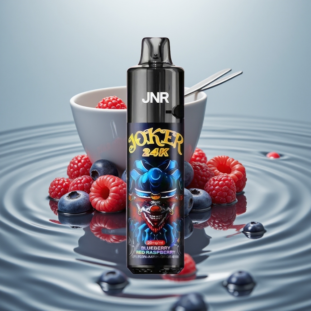 JNR Joker 24K Puffs 2+10ml Mustikas Vaarikas Täitemahutiga