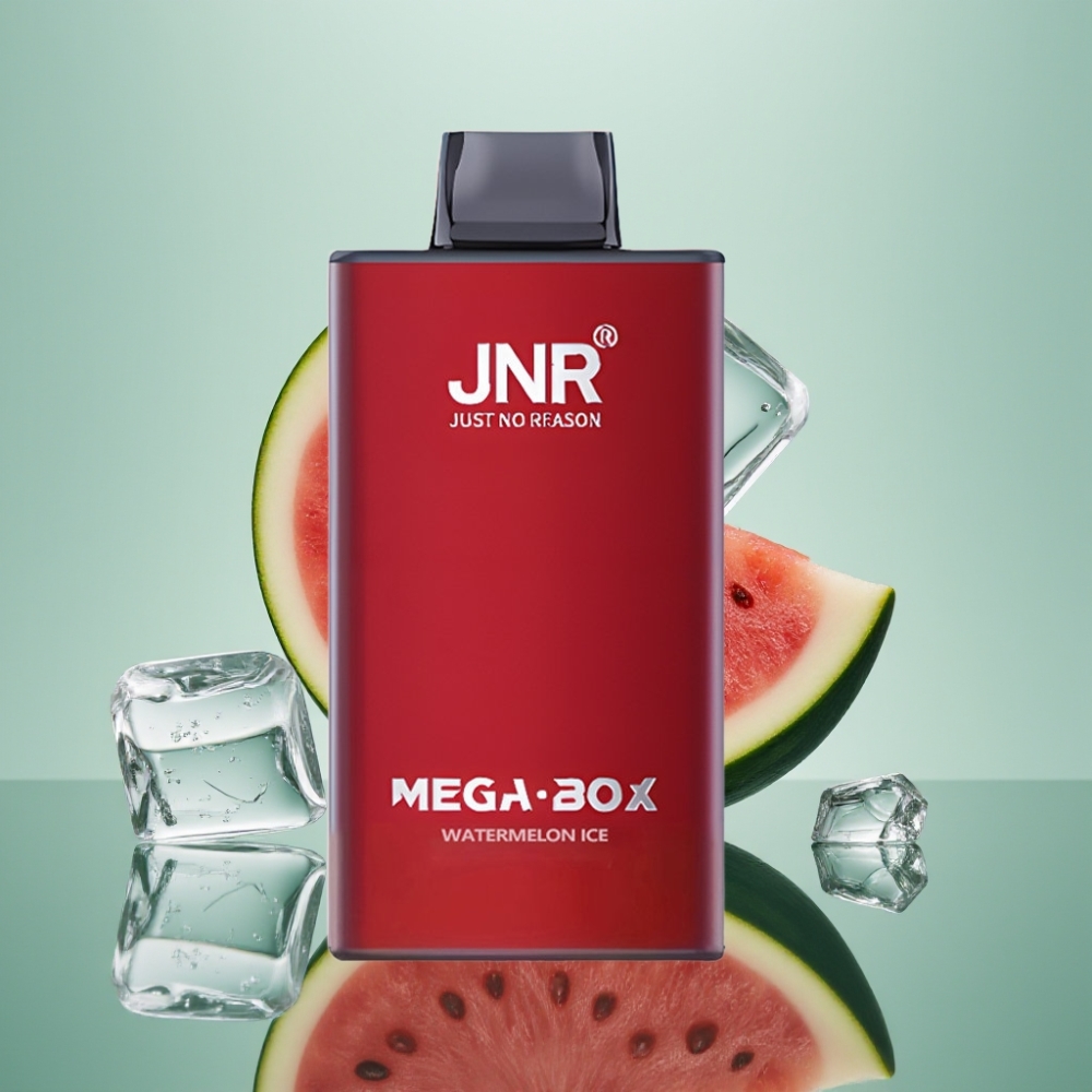 JNR Mega Box 25000 Puffi Disposable Vape 30ml Vesimelonijää