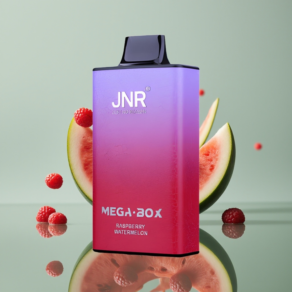 JNR Mega Box 25000 Puffi Disposable Vape Vaarikas-Arbuus 30ml Dual Mesh