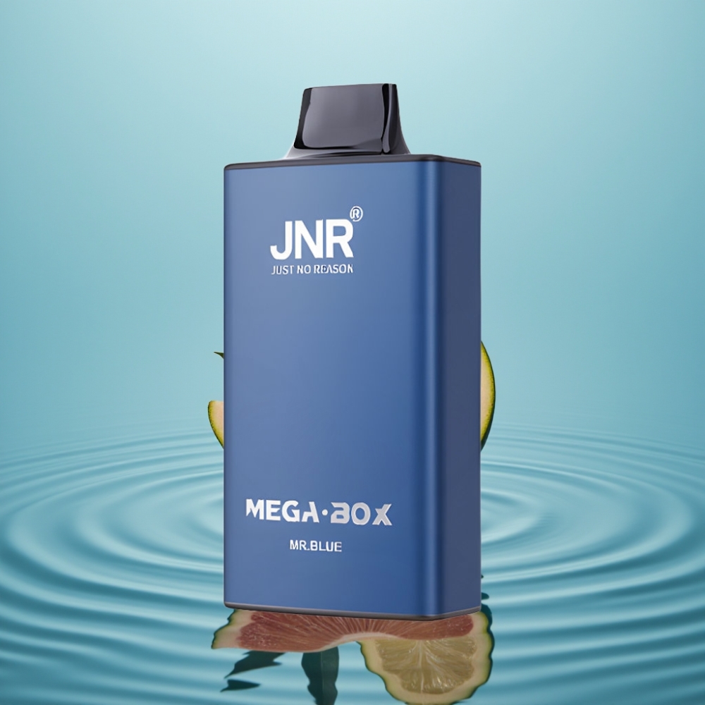 JNR Mega Box 25000 Puffid 30ml Hunnik Akuga Sinine
