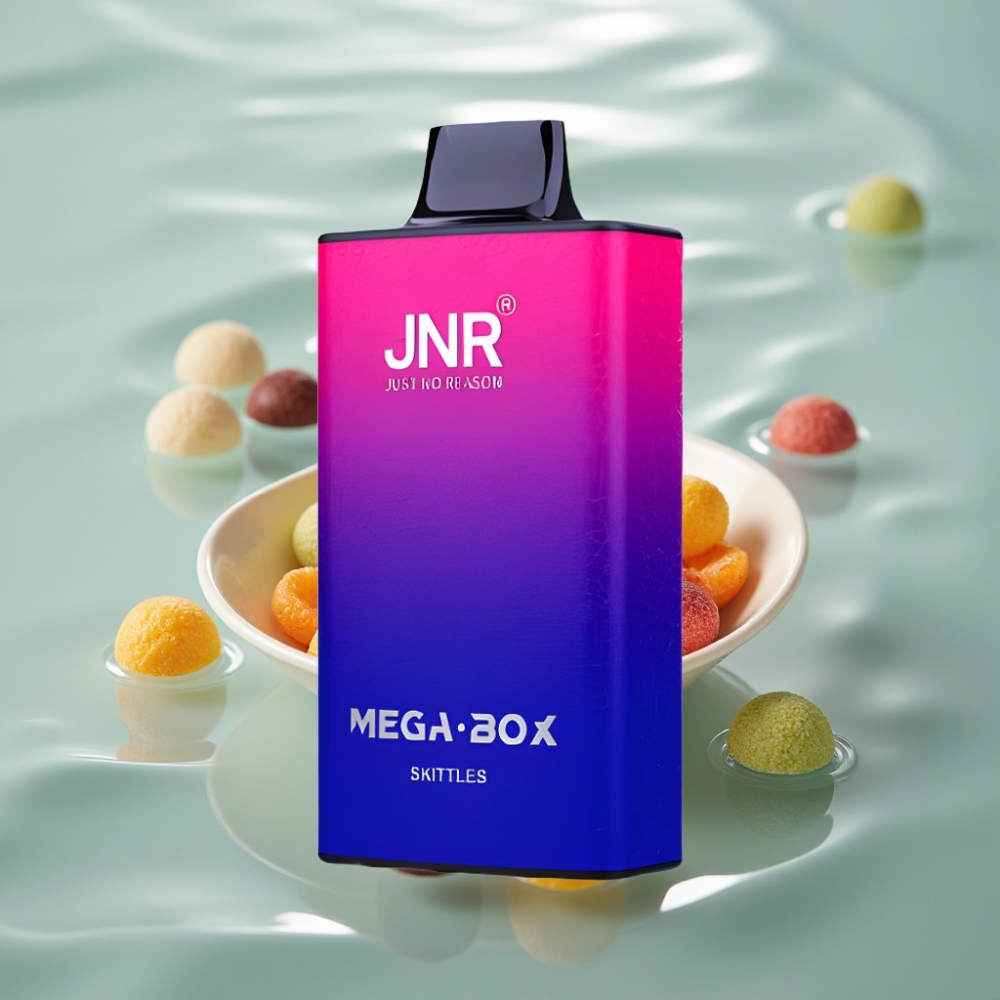 JNR Mega Box 25000 Puhangut Dual Mesh 30ml Skittles (Maiuspala)