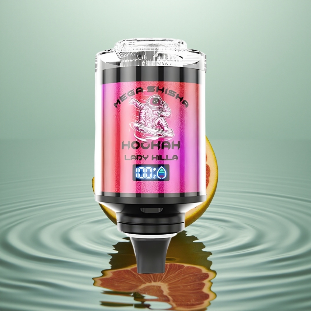 JNR Mega Shisha Hookah 100K Laidi Tapja 60ml 2200mAh