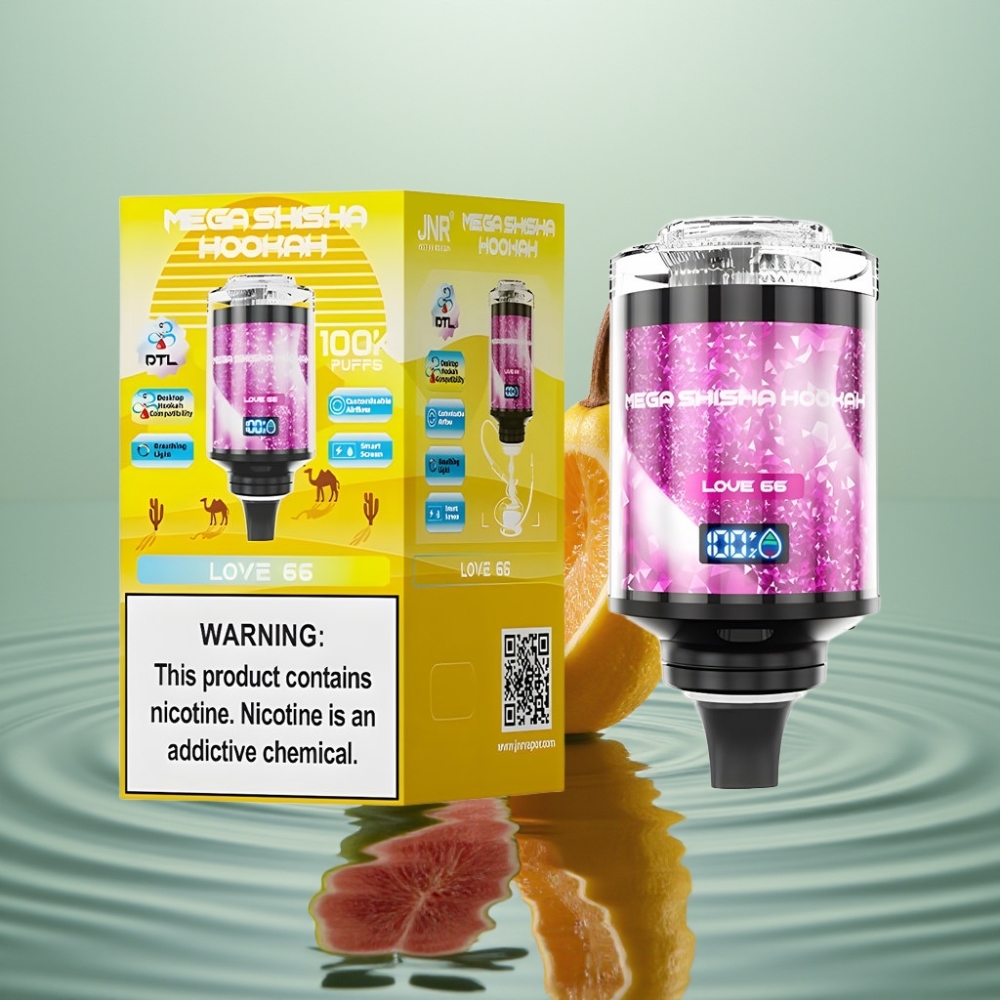 JNR Mega Shisha Hookah 100K Lauaühildus Armastus 66