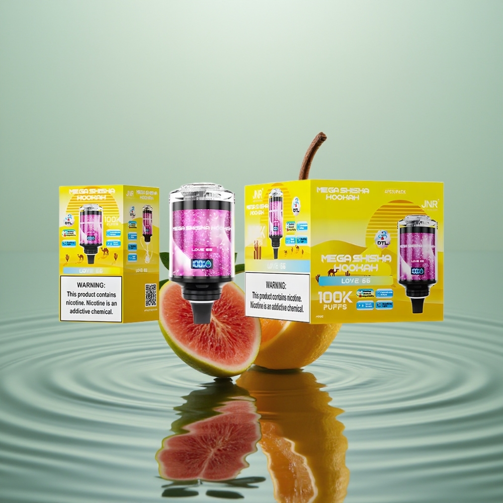 JNR Mega Shisha Hookah 100K Lauaühildus Armastus 66