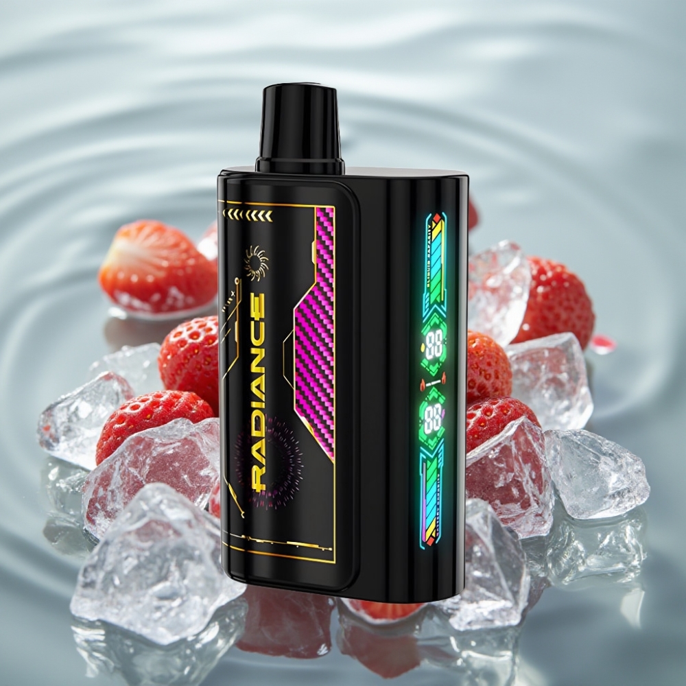 JNR Radiance 31000 Puffi E-maitsega MAASIKA-JÄÄ Type-C Laadimine