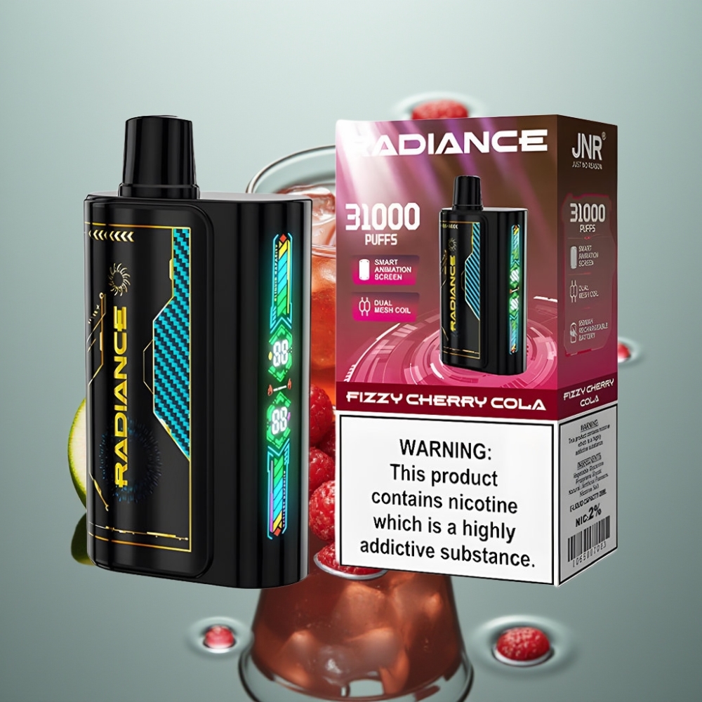 JNR Radiance 31000 Puhangut Gaseeritud Kirsikola 28ml 950mAh
