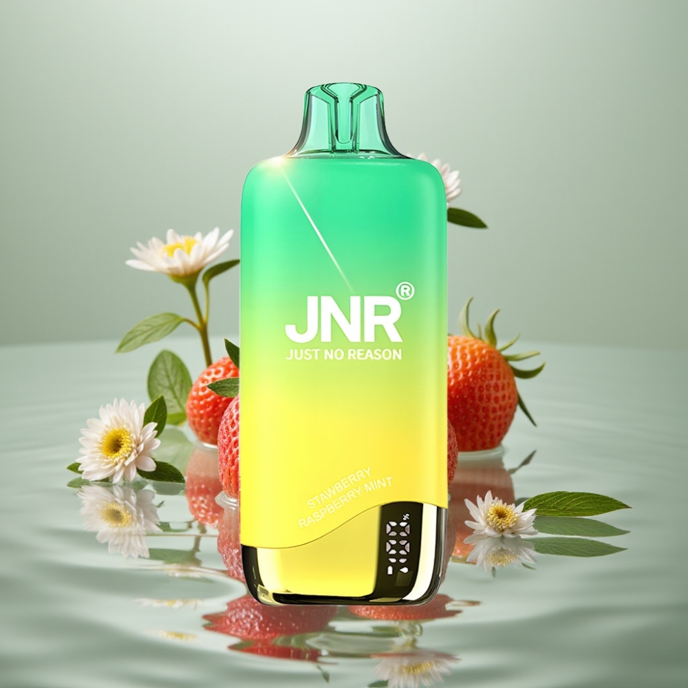 JNR Rainbow 10500 Puffs 18ml 0.8ohm Maasik-Pirniment