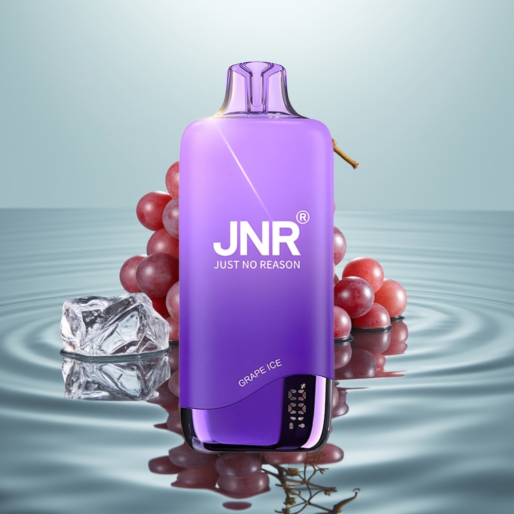 JNR Rainbow 10500 Puffs 18ml 0,8ohm Viinamarja Jää