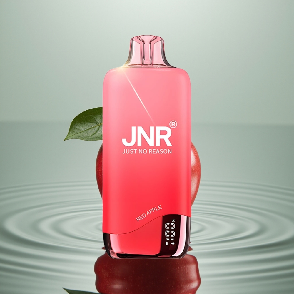 JNR Rainbow 10500 Puffs 18ml Punane Õun 0.8ohm Mesh