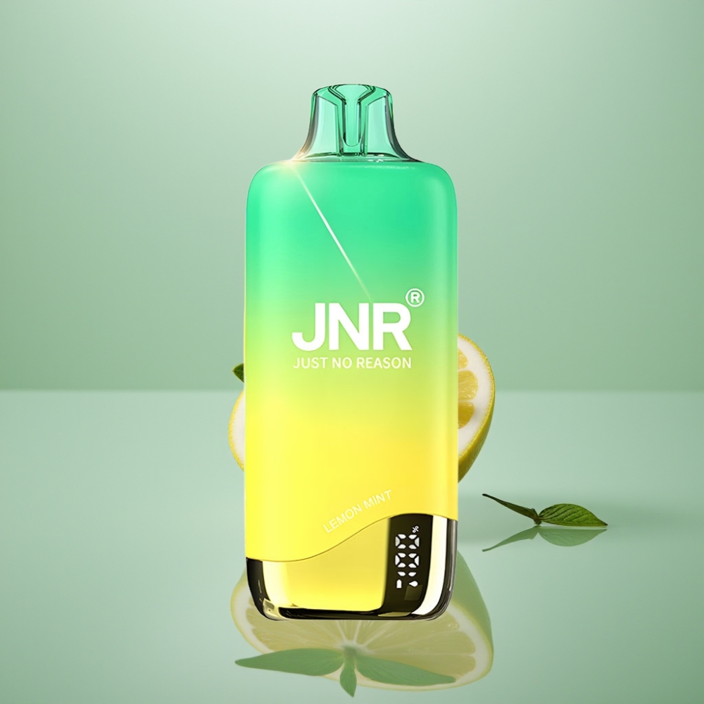 JNR Rainbow 10500 Puffs 18ml Sidestusvape Sidrunimünt