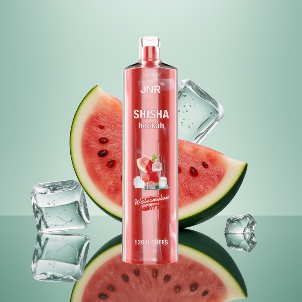 JNR Shisha Hookah 12000 Põngud 750mAh 24ml Arbuusi Jää