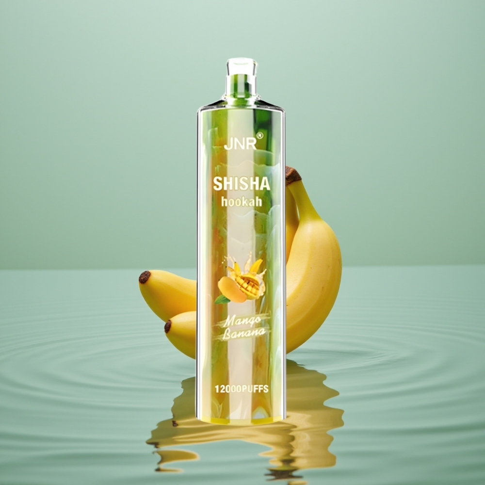 JNR Shisha Hookah 12000 Puffs 24ml Mango-Banaan 750mAh Type-C