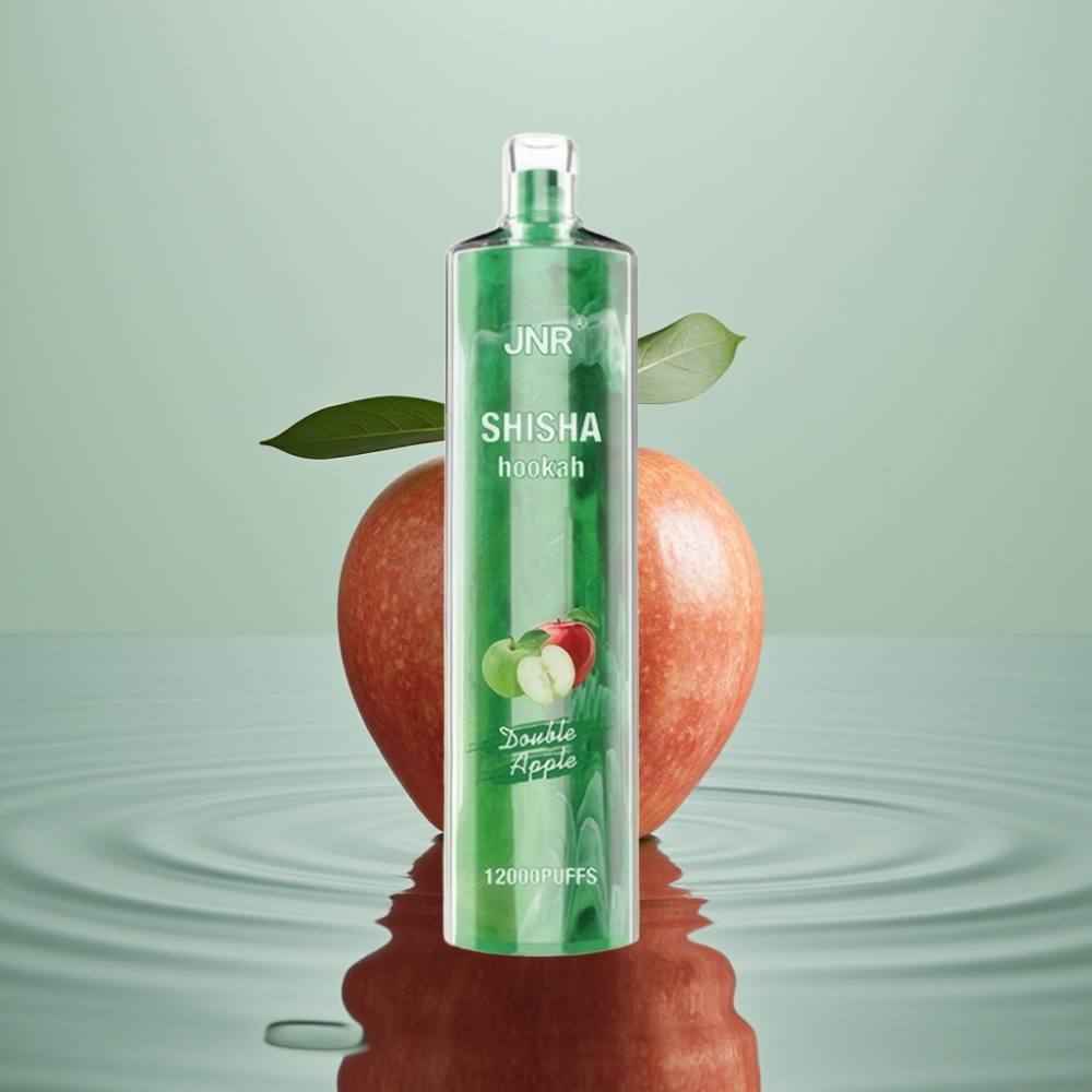JNR Shisha Hookah 12000 Puffs Dual Õun 24ml 750mAh