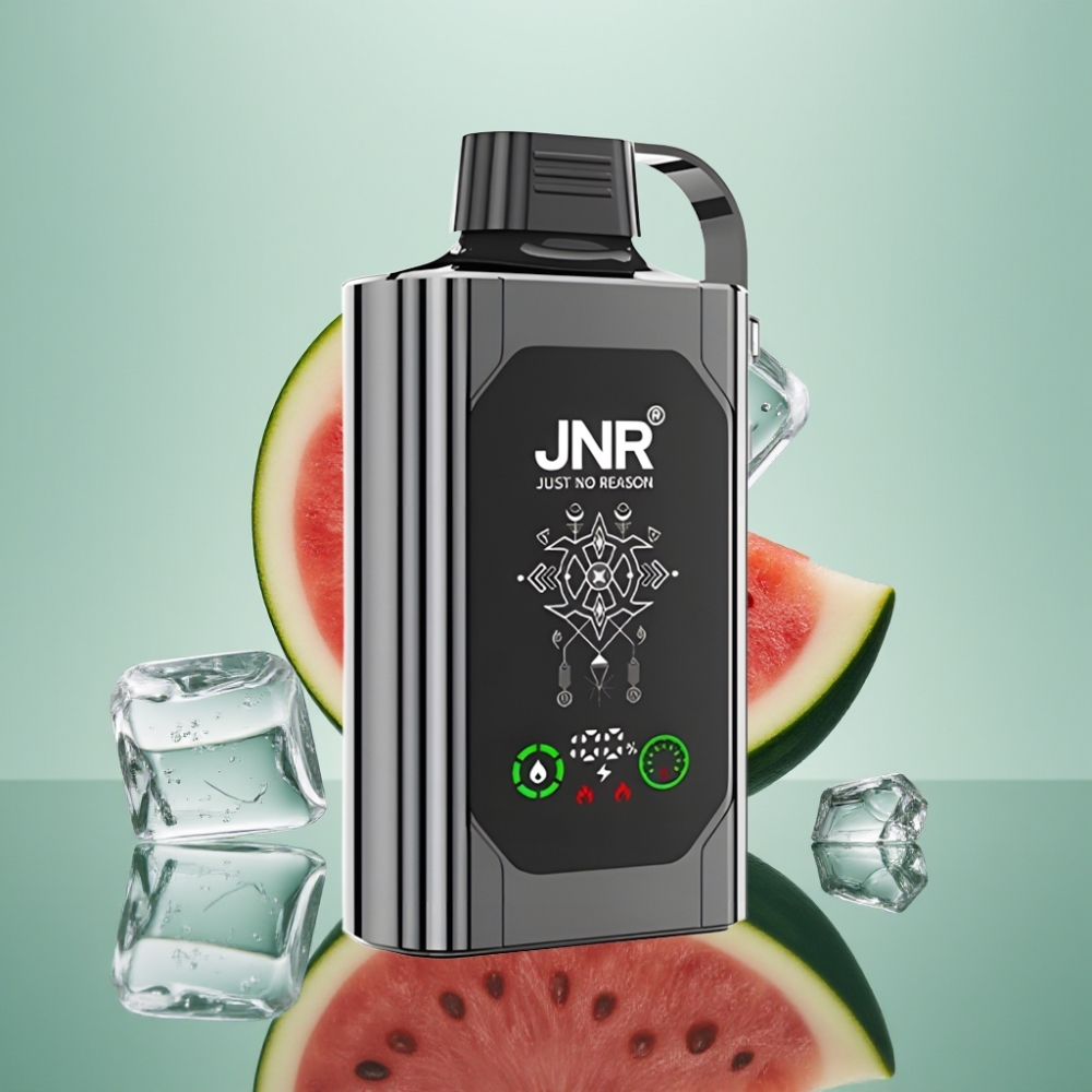 JNR Shisha Hookah Box 20500 Puffs 25ml Vesimeloni Jää Type-C