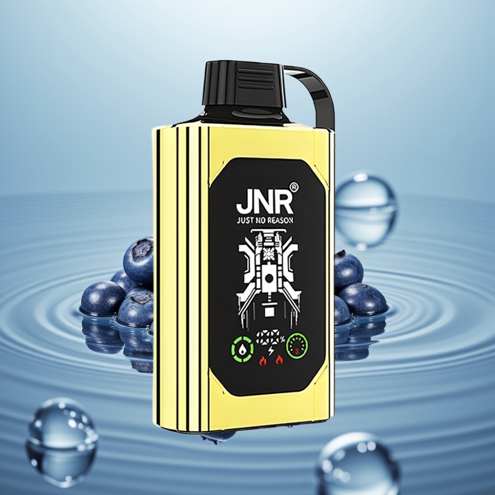 JNR Shisha Hookah Box 20500 Sõnge HD Ekraan Mustikas-Jää 25ml