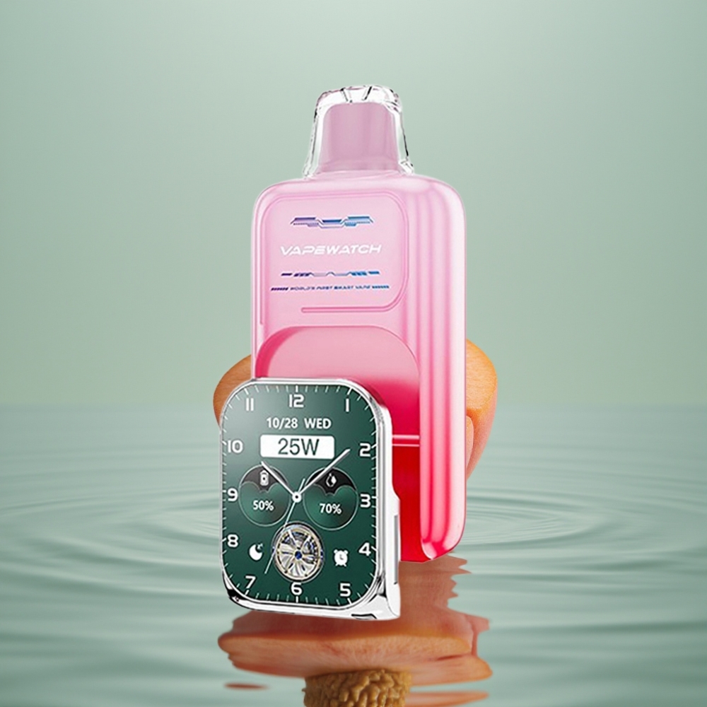 JNR VapeWatch 30000 Lööki, 1000mAh, 19mL, 5%, Georgia Virsik