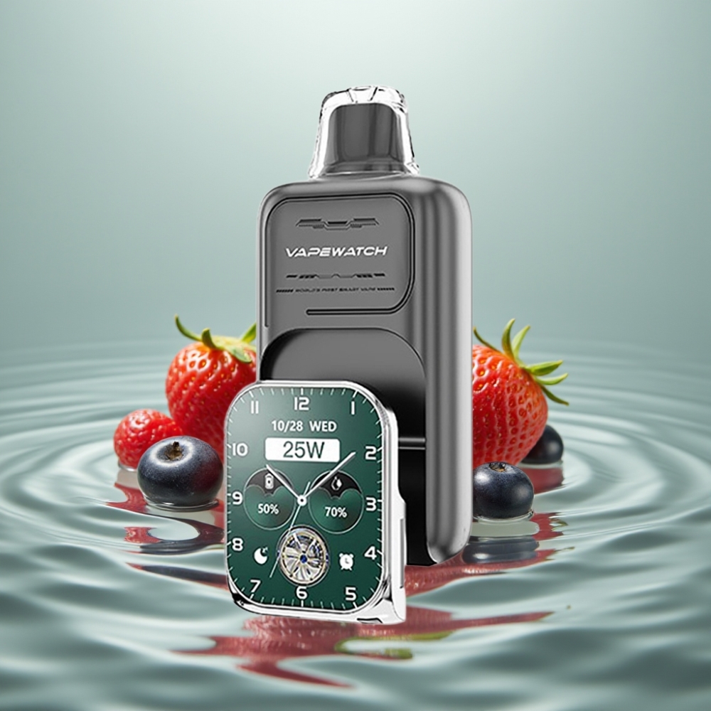 JNR VapeWatch 30000 Sõõmud Kolmekordne Mari 1000mAh Type-C