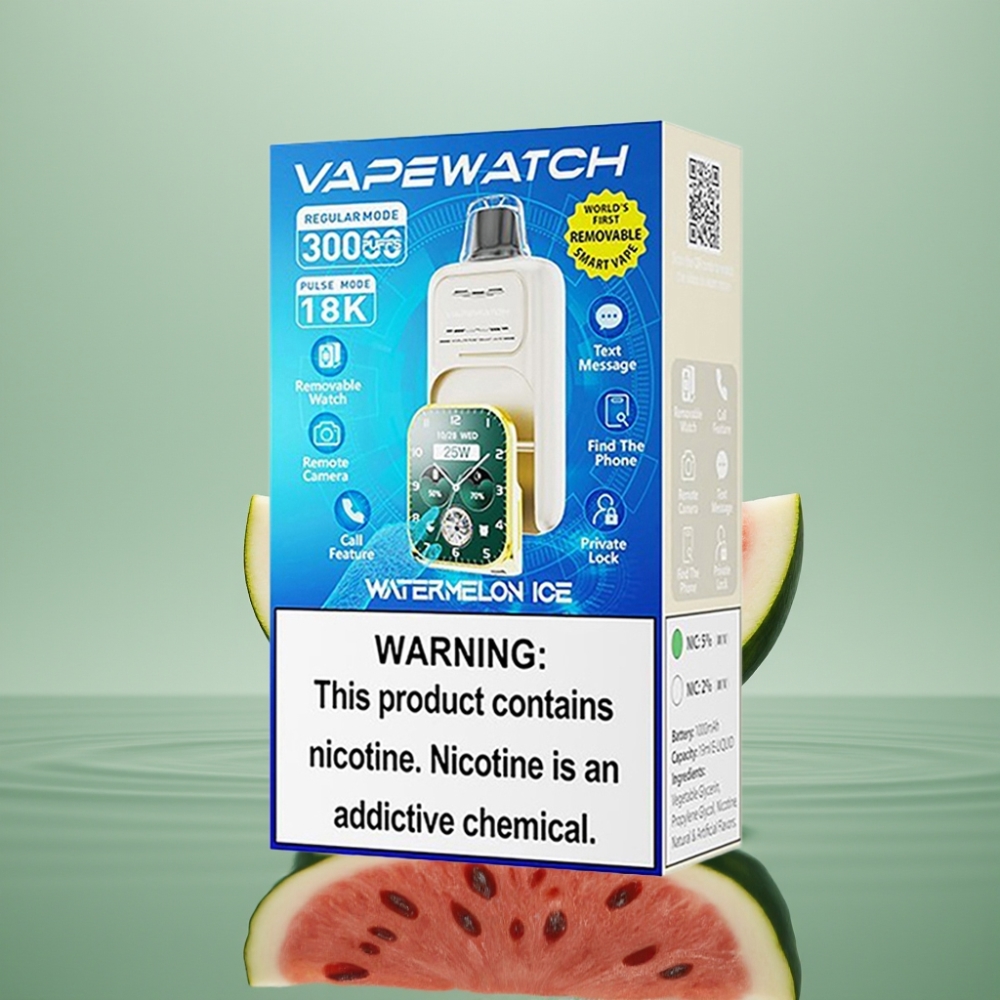 JNR VapeWatch 30000 Sõnge Dual Mesh 19mL 5% ArbuusiJää