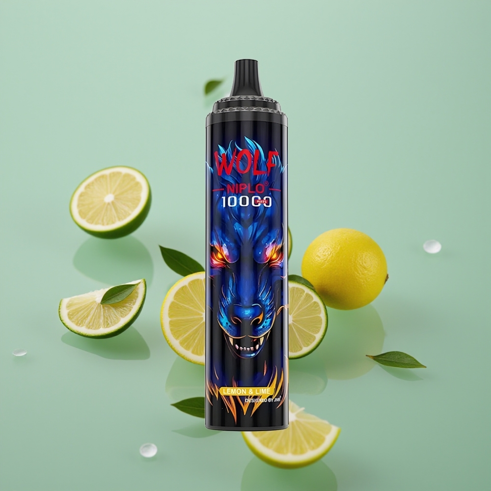 JNR Wolf Niplo 10000 Puffs 1.0Ohm Sidrun & Laim