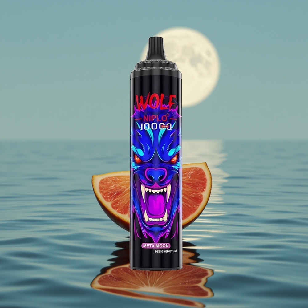 JNR Wolf Niplo 10000 Puffs Meta Kuu 20ml 650mAh Type-C