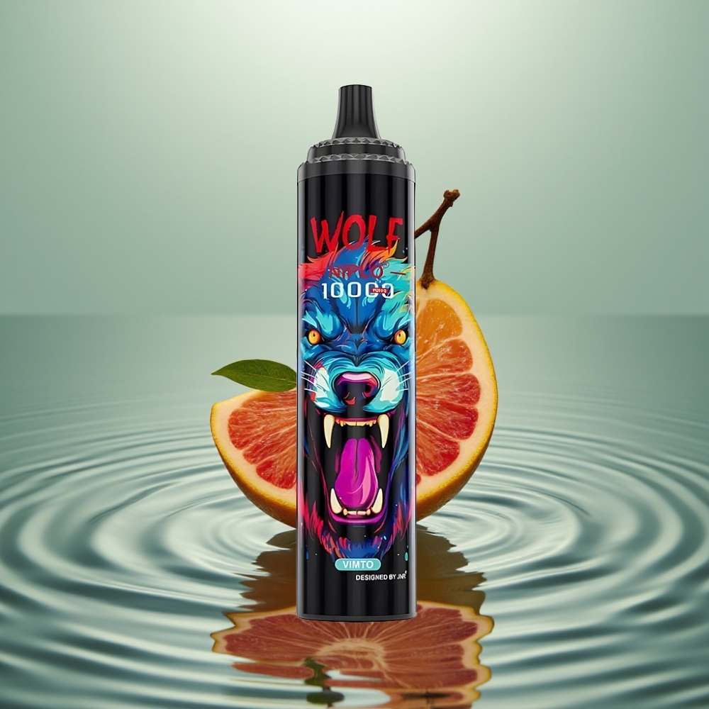 JNR Wolf Niplo 10000 Puffs Vimto 20ml 650mAh Type-C