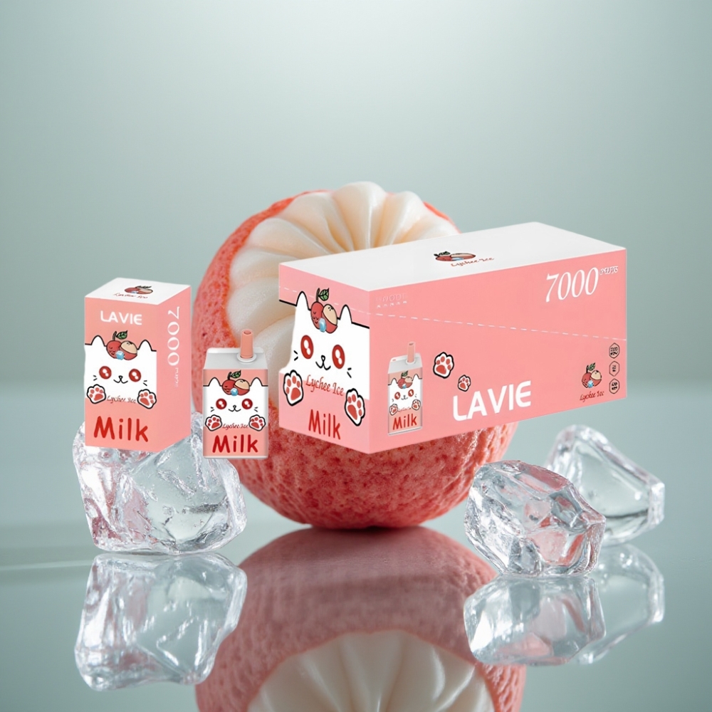 LAVIE Milk 7000 Puffs 16ML 0-5% Nikotiini LitsiJää