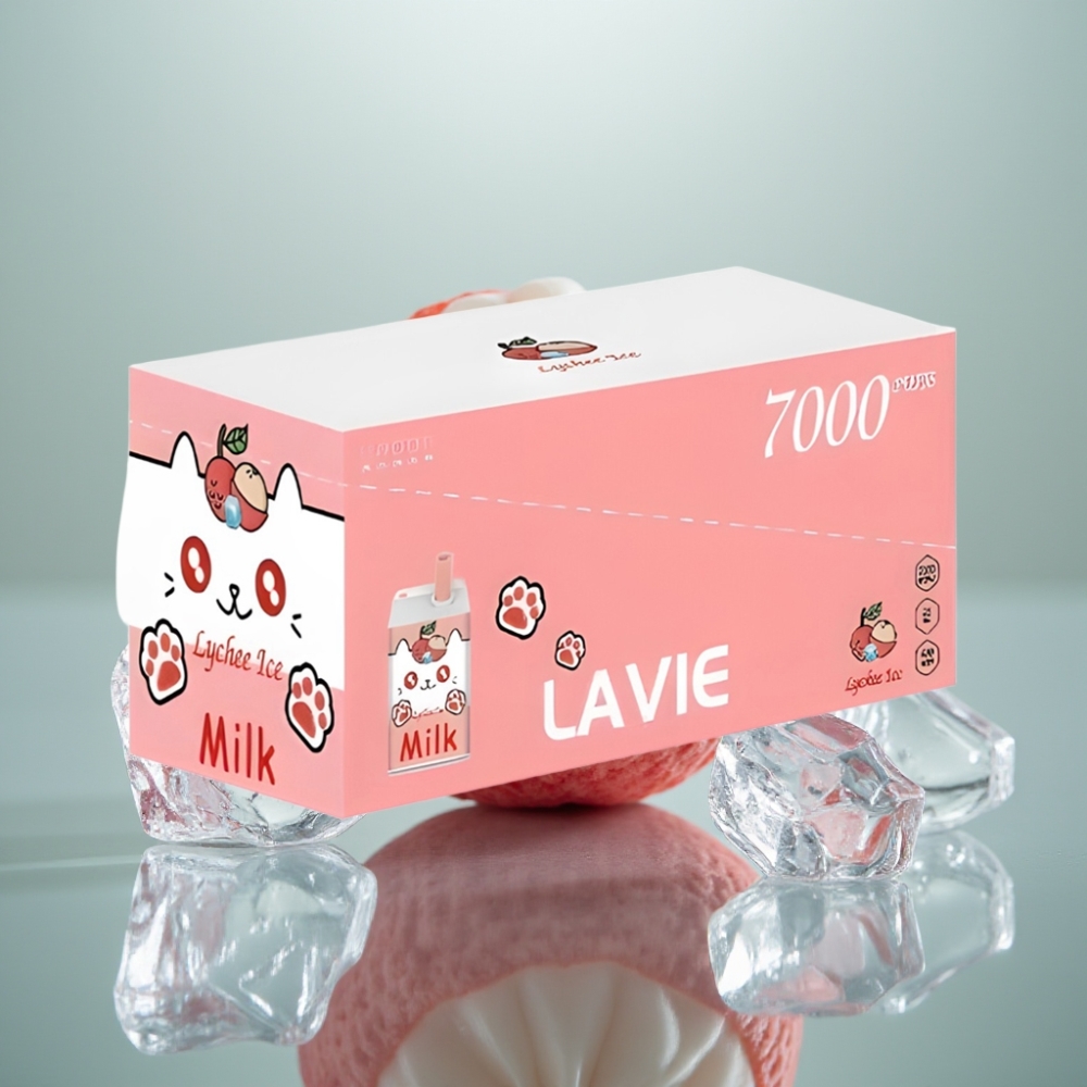 LAVIE Milk 7000 Puffs 16ML 0-5% Nikotiini LitsiJää