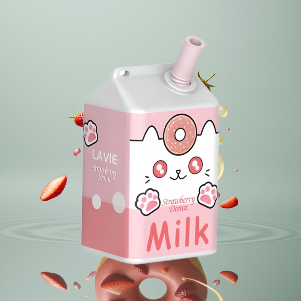 LAVIE Milk 7000 Puffs 16ML 5% Maasikakreem